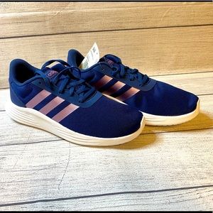 Adidas Girls Lite Racer 2.0 K Sneakers Shoes Sz 5